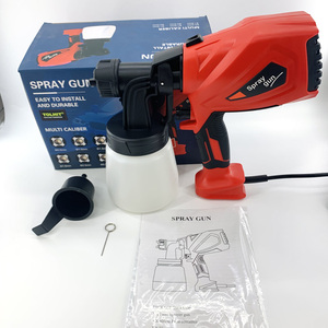 Professionnel 550w cuivre moteur 2.5mm buse <span class=keywords><strong>compresseur</strong></span> d'air pulvérisateur <span class=keywords><strong>peinture</strong></span> Machine sans fil électrique puissance <span class=keywords><strong>peinture</strong></span> <span class=keywords><strong>pistolet</strong></span> - Product Image 6