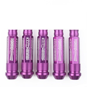 น็อตล้อ M12X1.5 90 มม. อลูมิเนียมอัลลอยด์สีน้ำเงิน สำหรับดัดแปลงล้อรถยนต์ - Product Image 4