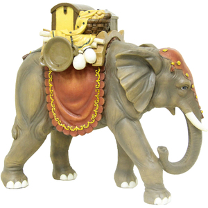 Figura de elefante de la Natividad ZICOM Alemania, 27x15x25cm, para figuras de 19cm, modelo de juguete navideño 9069-K115-15 - Product Image 1