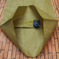 Sac d'alimentation pour poulet à faible coût de 50kg Sacs de jute en plastique tissé postal en PP avec caractéristiques de sécurité pour la farine et les vêtements