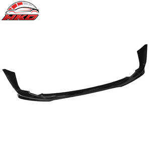 Alerón delantero estilo T para Toyota Corolla 11-13, labio de parachoques, color negro brillante, PP, piezas de automóvil, accesorios automotrices - Product Image 3