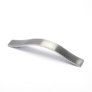 H-486 Cabinet <b>Handle</b> Zinc Alloy Curved Modern Style Drawer <b>Door</b> <b>Handle</b> 75g 45g 35g - Product Image 4