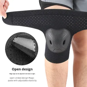 Rodilleras deportivas antideslizantes gruesas, equipo de protección para patinaje sobre ruedas, <span class=keywords><strong>ciclismo</strong></span>, protectores de piernas anticaída, rodilleras anticolisión - Product Image 5