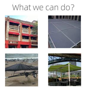 Tissu 100 % acrylique imperméable de haute qualité, teint en masse à rayures, pour auvents extérieurs, tentes de <span class=keywords><strong>camping</strong></span> et parasols avec protection UV - Product Image 5