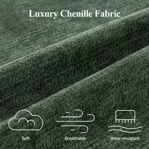 Modern High-Density Foam <b>Sofa</b> with Pocket Springs Meroow MS1 244cm Large Sectional for UK Living Room - Product Image 6