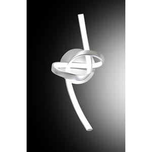 APPLIQUE KILEY H. 40CM ARGENTO - 1080lm 4500K 12W - Product Image 1