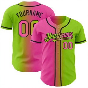 Camiseta de Béisbol Personalizada con Patrón Sólido, Unisex, para Adultos, Manga Corta, Transpirable, de Secado Rápido, Talla Grande, Poliéster, Nombre del Equipo y Número en la Parte Delantera - Product Image 3