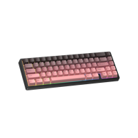 Clavier de jeu mécanique OEM en promotion, portable, rétroéclairé RGB, USB Type-C Plug & Play, interrupteurs bleus, version anglaise, sans fil