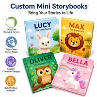 Mini livre de poche HD anti-décoloration au design créatif, impression accrocheuse, logo couleur personnalisé