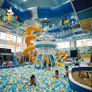 Equipo de Juegos Interior con Temática Oceánica, Castillo de Juegos Suaves con Aventuras Marinas, Certificado CE ASTM, DOLA Personalizado Llave en Mano para FEC Water - Product Image 1
