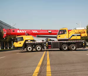 เครนมือสอง Sany รถเครน STC600 60ตันมือถือพลังงานต่ำของรถบรรทุกเครน - Product Image 2