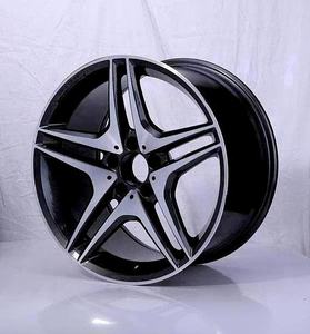 Rines <span class=keywords><strong>AMG</strong></span> de Cinco Radios en Oferta, 17 18 20 Pulgadas 5*112 para <span class=keywords><strong>Mercedes</strong></span> Benz <span class=keywords><strong>AMG</strong></span> SLS SLK Clase SL Cinco Estrellas para <span class=keywords><strong>A45</strong></span> C63 E63 S63 S65 - Product Image 5