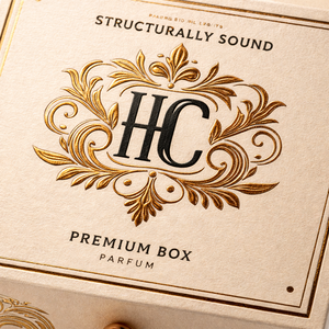 กล่องน้ำหอมแบบพับได้ ผลิตจากกระดาษรีไซเคิล พร้อมแผ่นรองในทำจากเยื่อกระดาษขึ้นรูป สำหรับขายปลีก รับทำโลโก้ตามสั่ง ขายส่ง - Product Image 6