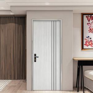 Venta Directa de Fábrica de Puertas de Seguridad Modernas de Acero Inoxidable con Características a Prueba de Humedad y Fuego para Interiores de Suites - Product Image 5