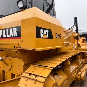 Bulldozer CAT D6G en Buen Estado, Tractor de Cadena de Servicio Mediano con Motor Cummins de 119W para Nivelación de Terrenos y Construcción de Carreteras - Product Image 3