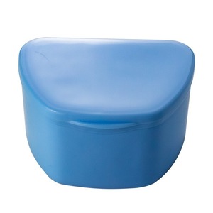 Dental trapezoidal denture case with retainer case supports cross-border sizes and can be used for orthodontic treatment. - Product Image 3