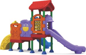 Bé Nhựa Playhouses Trẻ Em Trượt <span class=keywords><strong>Toddler</strong></span> Chơi Ngoài Trời Mặt Đất Nhà Trẻ Em Sân Chơi Ngoài Trời Thiết Bị Bộ Cho Mẫu Giáo - Product Image 3