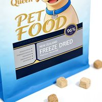 Sacs refermables à fond plat sans BPA de qualité alimentaire, à 8 soudures latérales, pour aliments pour chiens, chats et animaux de compagnie, en Mylar, imprimés sur mesure, réutilisables, vente en gros, 500g 1kg