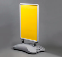 A1 (59.4*84.1cm) Base d'eau extérieure en aluminium double face pour panneaux de signalisation de chaussée A0/A1/B1