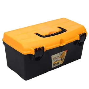 Customized Storage Box Portable Organizer Storage Box Handle Removable Tray heavy duty tool storage box Plastic ToolBox