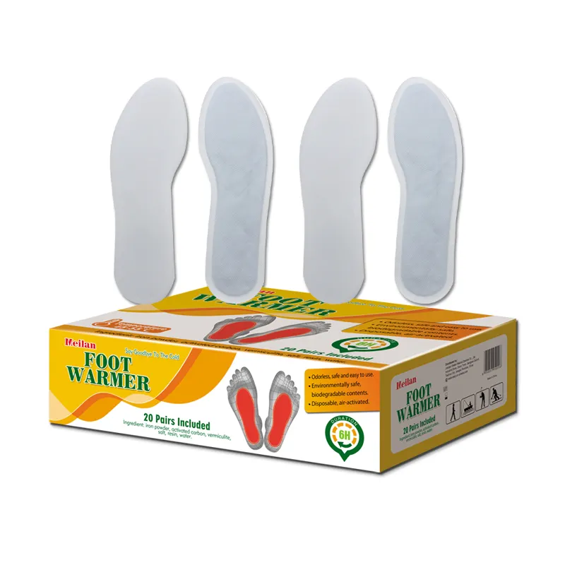 Wholesale Iron Powder Adhesive Safe Natural Heat Foot Warm Patch
