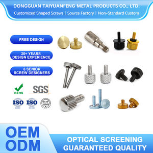 ISO M3 M5 M4 M6 M8 M10 M12 M16สแตนเลสเบ้าหกเหลี่ยมพร้อมสกรูชุดหัวสุนัขทองเหลือง - Product Image 2