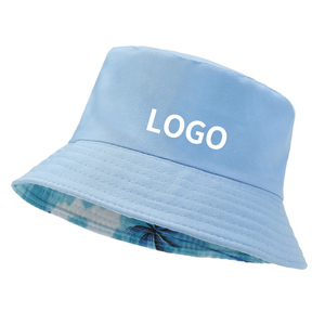 Chapeau seau en coton pour hommes et femmes au printemps et en été, broderie de logo imprimé personnalisé, protection solaire et vêtements d'extérieur - Product Image 4