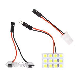 T10 C5W 5050 48 24 12SMD LED 12V Car Interior Panel Lights White Dome Light Reading Lamp Universal Car Trunk Roof Dome Bulbs - Product Image 3