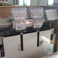 Machine à broder haute vitesse Cap1 tête double quatre têtes 12/15 aiguilles monogramme Machine vêtements vêtement T-shit chapeau