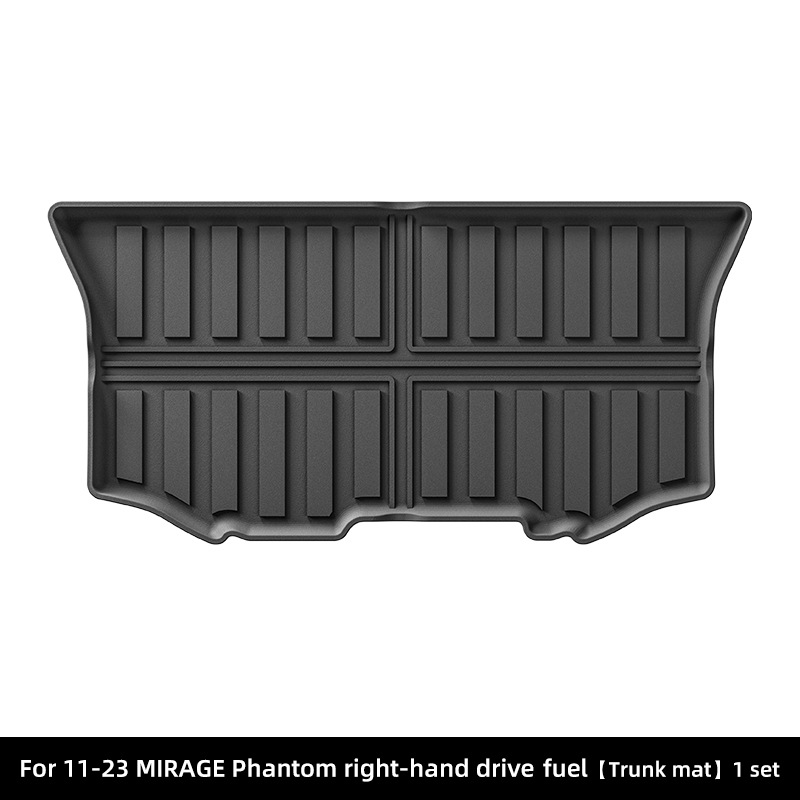 11-23 Tapis de coffre Mitsubishi Mirage (conduite à droite/carburant)