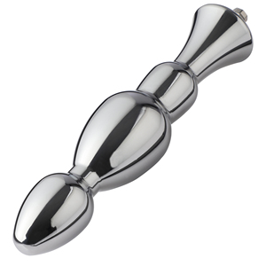 Drop Shipping Hismith 6.15 Inch Water Drop Metal Bead <strong>Anal</strong> Dildo Smooth Aluminium <strong>Anal</strong> Wand with KlicLok System for <strong>Sex</strong> <strong>Machine</strong> - Product Image 5