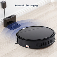 Geerlepol 2000Pa Smart Robot Aspirateur domestique OEM Aspirateur humide et sec à bas prix avec batterie pour hôtels