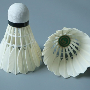 Lông ngỗng Tự Nhiên Cầu lông cầu lông G4 2 lớp nút chai mềm + PU nút chai - Product Image 1