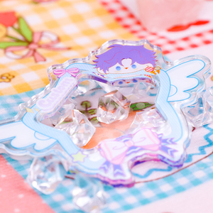 Chất Lượng Cao Tùy Chỉnh Phim Hoạt Hình Phim Hoạt Hình Phim Hoạt Hình Acrylic Pháo Hoa Stick Lọc Chiikawa Ống Kính Hiệu ứng Đặc Biệt Pháo Hoa Carabiner Keychain - Product Image 6