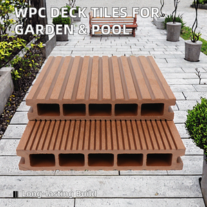 Modern Outdoor <strong>Wpc</strong> Decking Tiles <strong>Wpc</strong> Diy Flooring Durable Waterproof Exterior Terrace <strong>Wpc</strong> Boards for Floor - Product Image 2