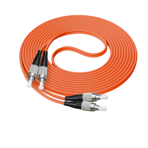 Cable de Fibra Óptica Multimodo Dúplex OM2 FC a FC de 62.5/125 |   Cable de Conexión de 2.0 mm para Pruebas Ópticas, Redes de Telecomunicaciones y FTTH - Product Image 1