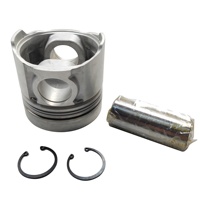Kit de pistons de moteur STD 102 mm 65.02501-0280 130602-00281 pour excavatrice Doosan Daewoo DH220-5 DH220-7, pièces de rechange pour moteur DB58 DB58T