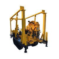 Foreuse sur chenilles portable Feiyang FY-70 70m à moteur diesel - Compacte, diamètre de forage 60-200mm, puits d'eau 300KG, 220V, garantie 6 mois