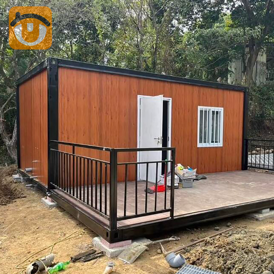 Factory Customized 20ft Prefab Earthquake-resistant Flat Pack Container ...
