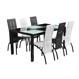 Venta caliente estilo conciso mesa de comedor redonda de vidrio - Product Image 5