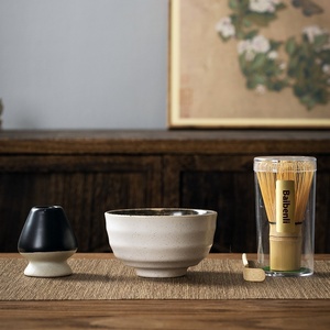 Estick Baibenli strumento per tè Matcha in ceramica stile giapponese ispirato alla scatola regalo per caffè e tè del periodo della dinastia della canzone - Product Image 3