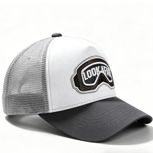 Custom <b>Trucker</b> Hat Patch Embroidered Mesh <b>Cap</b> Breathable Adjustable Snapback Baseball <b>Cap</b> <b>for</b> <b>Men</b> Women Outdoor Streetwear - Product Image 2