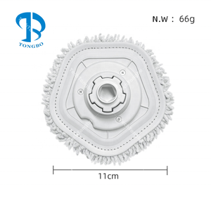 Almohadilla y soporte para fregona 2 en 1 apto para <span class=keywords><strong>XiaoMi</strong></span> <span class=keywords><strong>Dreame</strong></span> <span class=keywords><strong>Bot</strong></span> <span class=keywords><strong>W10</strong></span> Robot aspirador de autolimpieza Dreametech <span class=keywords><strong>W10</strong></span> Robot aspirador y fregona - Product Image 2