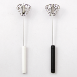 Outil de cuisine professionnel, <span class=keywords><strong>batteur</strong></span> à œufs <span class=keywords><strong>manuel</strong></span> semi-automatique, petit modèle en acier inoxydable avec poignée en plastique - Product Image 1