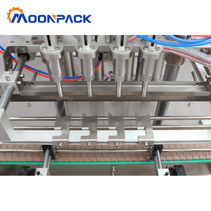 Machine de remplissage automatique Moonpack à 4 têtes pour liquides, boissons sportives, thé Oolong, thé vert, jus de mangue, petites bouteilles, machine de remplissage électrique - Product Image 5