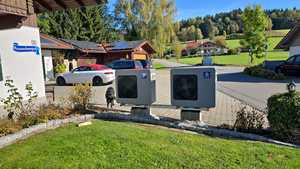 Nulite EVI 10kw 16kw 19kw Air to Water Heat Pump Water <b>Heater</b> Heating System Germany Poland Denmark R290 Heat Pump EVI - Product Image 5