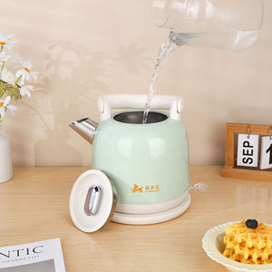 रेट्रो सुंदर 2.2l स्टेनलेस स्टील 1800w हाउस हमें पानी उबालकर केटल 360 डिग्री बेस ऑटो बंद इलेक्ट्रिक चाय - Product Image 5