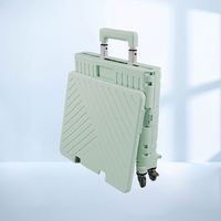 Chariots de plage pliables portables en plastique pour bagages et camping