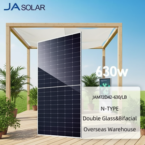 Panneau solaire bifacial double vitrage entièrement noir JA Solar 455W JAM54D41-455/LB, module PV haute efficacité 23.0 - Product Image 3
