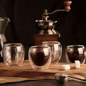 <span class=keywords><strong>Bicchieri</strong></span> da shot per <span class=keywords><strong>espresso</strong></span> e latte BS-6, tazze a doppia parete isolate, tazze Demitasse a doppia parete per macchina da caffè <span class=keywords><strong>espresso</strong></span> - Product Image 2